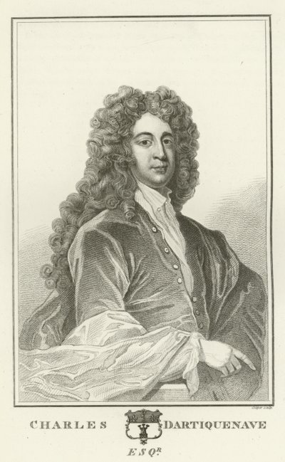 Charles Dartiquenave, Esquire door Godfrey Kneller